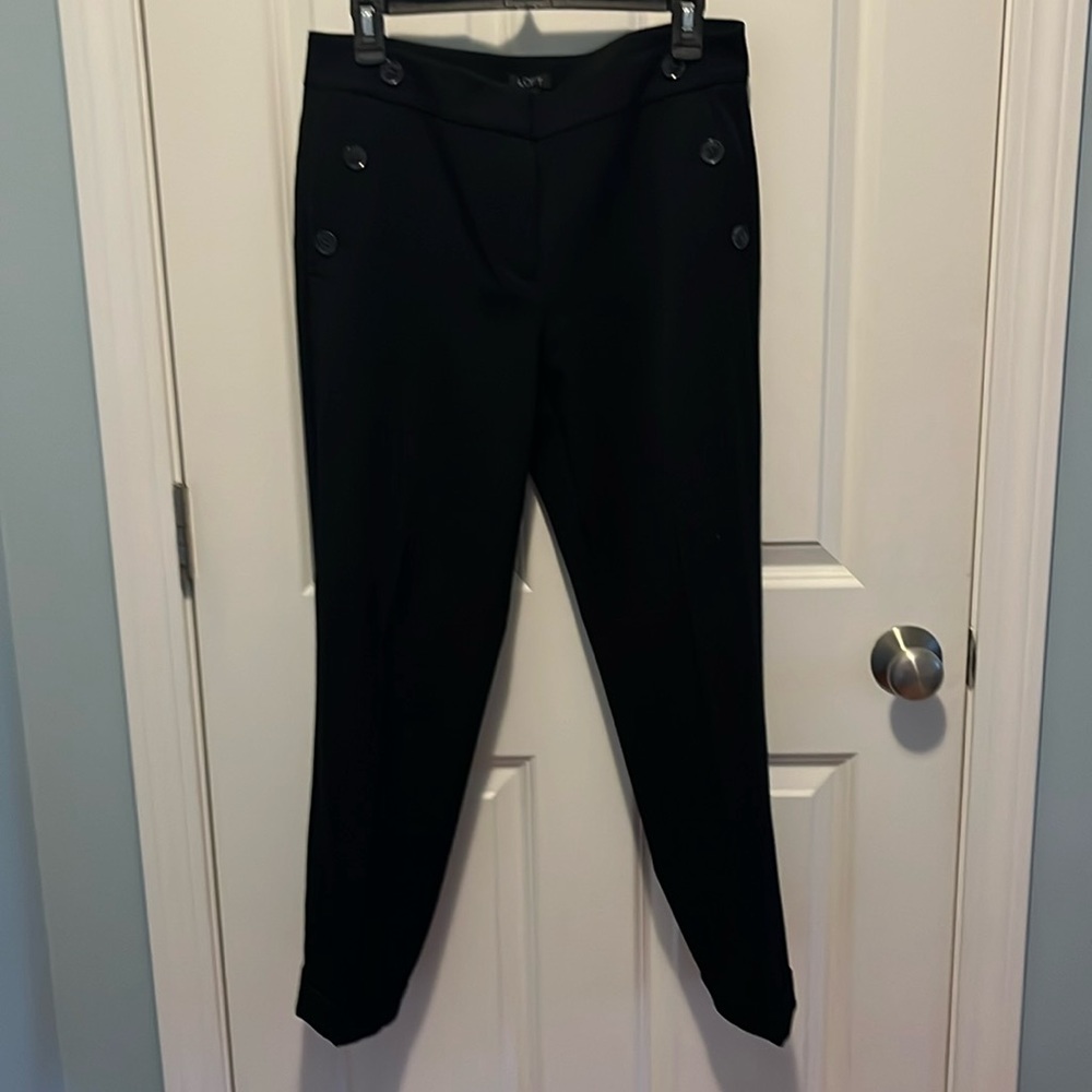 Ann Taylor Loft black dress pants
